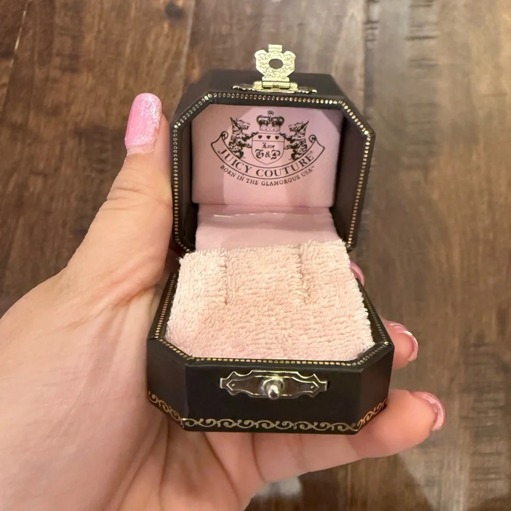 Juicy Couture Earring Jewelry Box Vintage Y2K